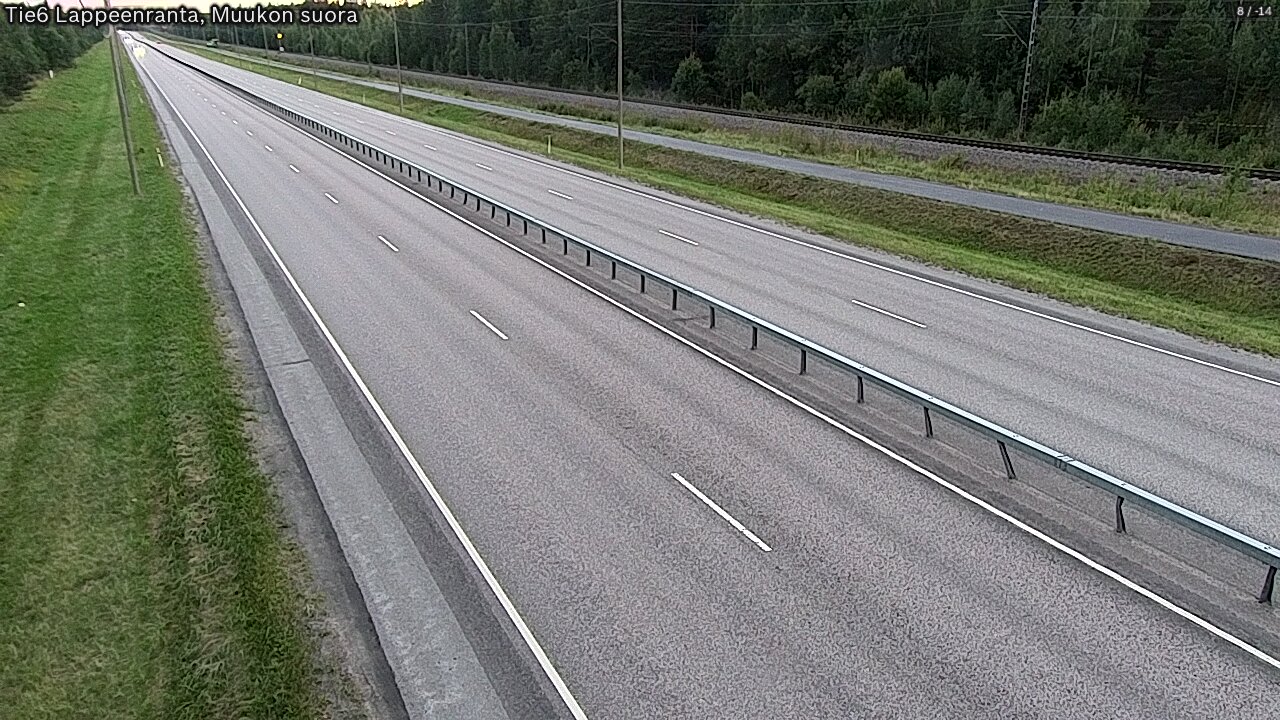 Kelikamerat Kuva Tie 6 Lappeenranta, Muukon suora, Lappeenranta, Etelä-Karjala