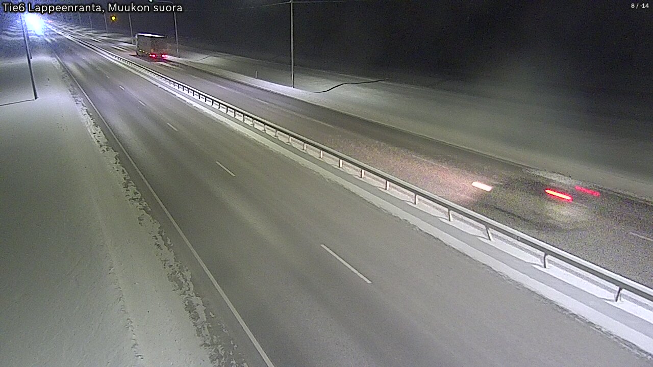 Kelikamerat Kuva Tie 6 Lappeenranta, Muukon suora, Lappeenranta, Etelä-Karjala