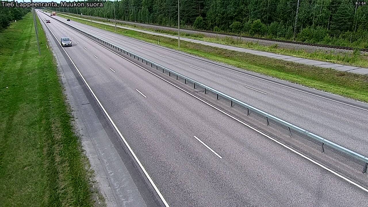 Kelikamerat Kuva Tie 6 Lappeenranta, Muukon suora, Lappeenranta, Etelä-Karjala
