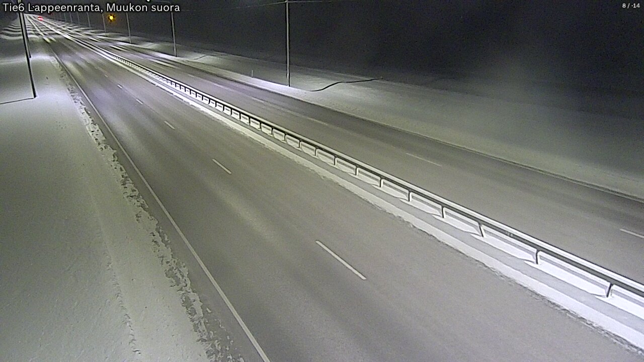 Kelikamerat Kuva Tie 6 Lappeenranta, Muukon suora, Lappeenranta, Etelä-Karjala