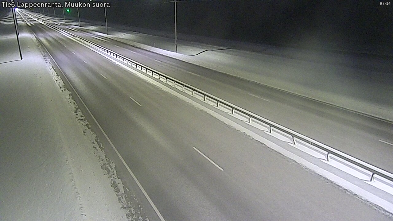 Kelikamerat Kuva Tie 6 Lappeenranta, Muukon suora, Lappeenranta, Etelä-Karjala