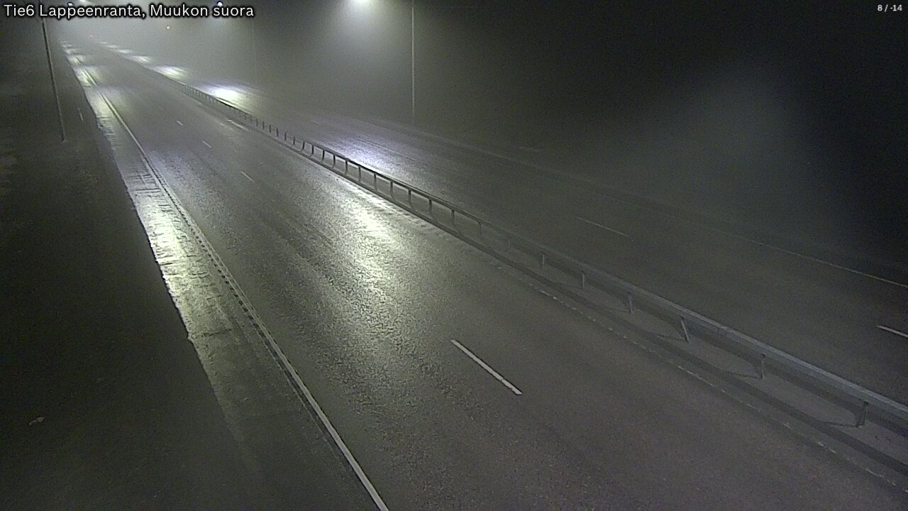 Kelikamerat Kuva Tie 6 Lappeenranta, Muukon suora, Lappeenranta, Etelä-Karjala