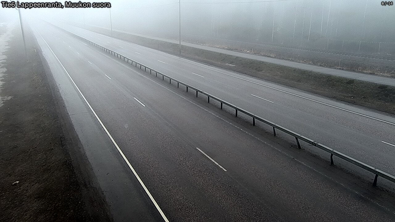 Kelikamerat Kuva Tie 6 Lappeenranta, Muukon suora, Lappeenranta, Etelä-Karjala