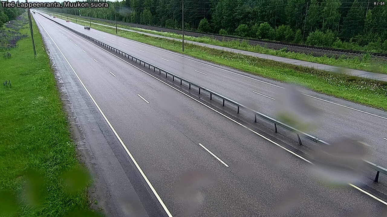 Kelikamerat Kuva Tie 6 Lappeenranta, Muukon suora, Lappeenranta, Etelä-Karjala