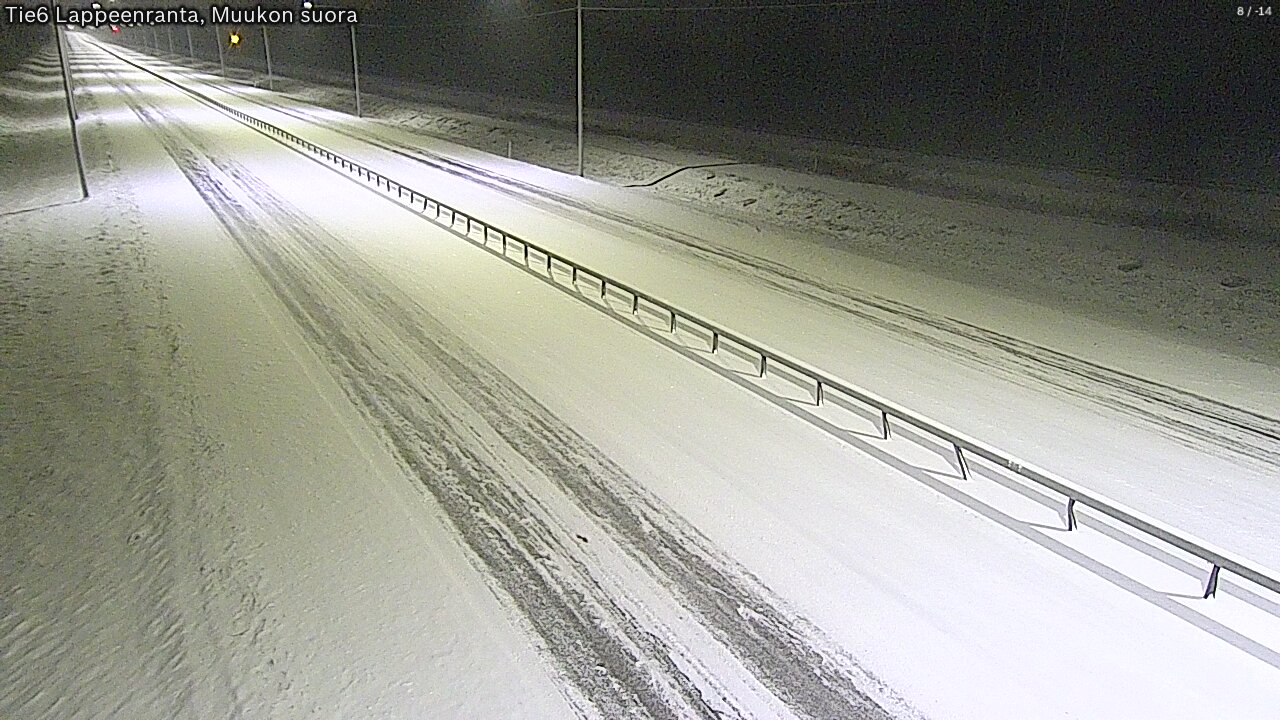 Kelikamerat Kuva Tie 6 Lappeenranta, Muukon suora, Lappeenranta, Etelä-Karjala