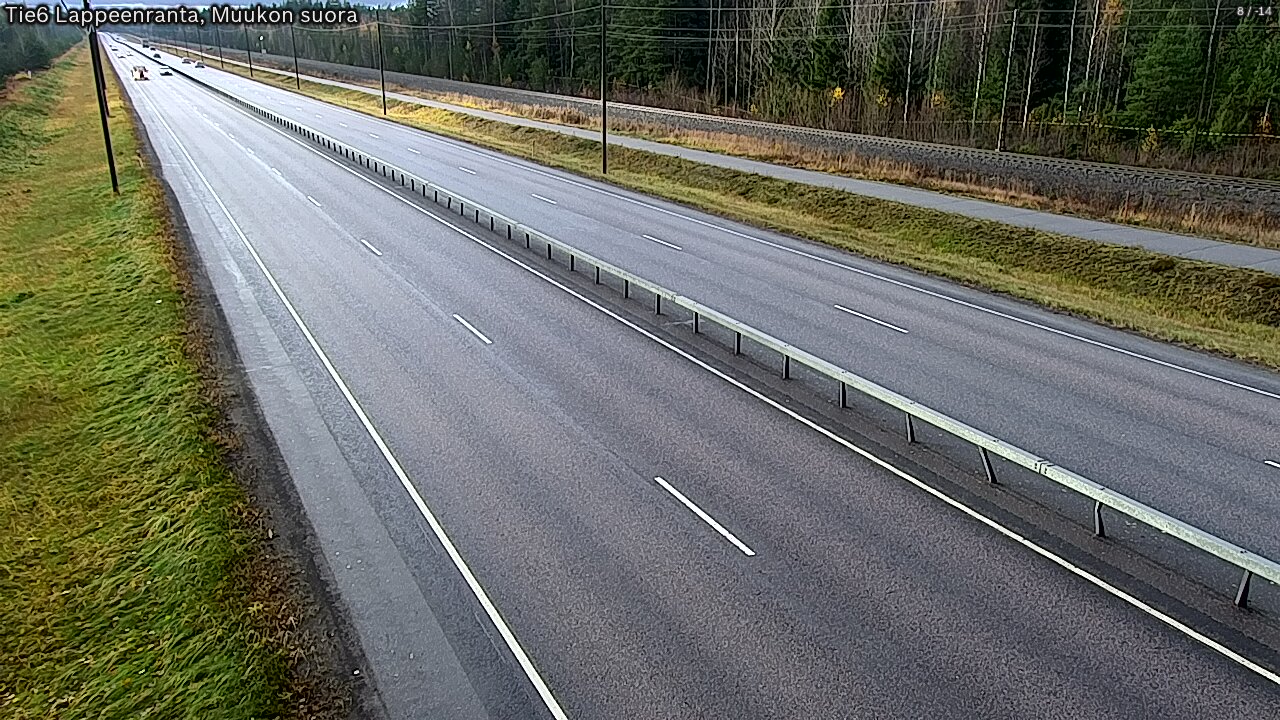 Kelikamerat Kuva Tie 6 Lappeenranta, Muukon suora, Lappeenranta, Etelä-Karjala