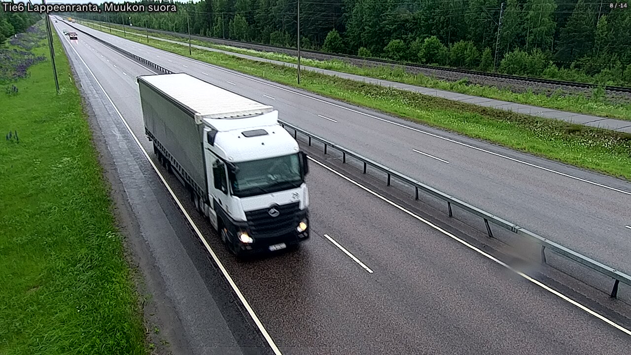 Kelikamerat Kuva Tie 6 Lappeenranta, Muukon suora, Lappeenranta, Etelä-Karjala
