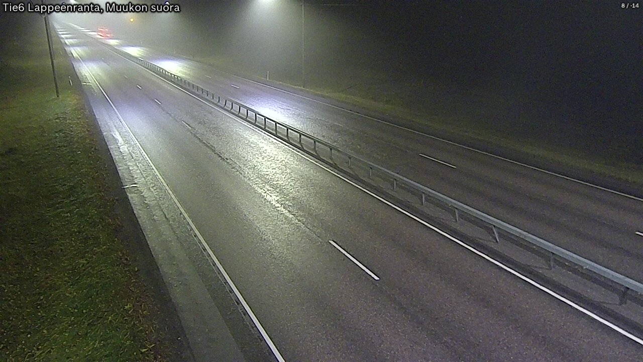 Kelikamerat Kuva Tie 6 Lappeenranta, Muukon suora, Lappeenranta, Etelä-Karjala