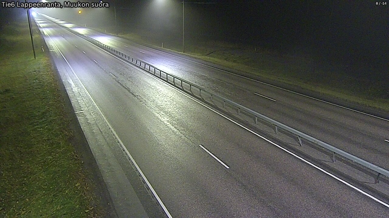 Kelikamerat Kuva Tie 6 Lappeenranta, Muukon suora, Lappeenranta, Etelä-Karjala