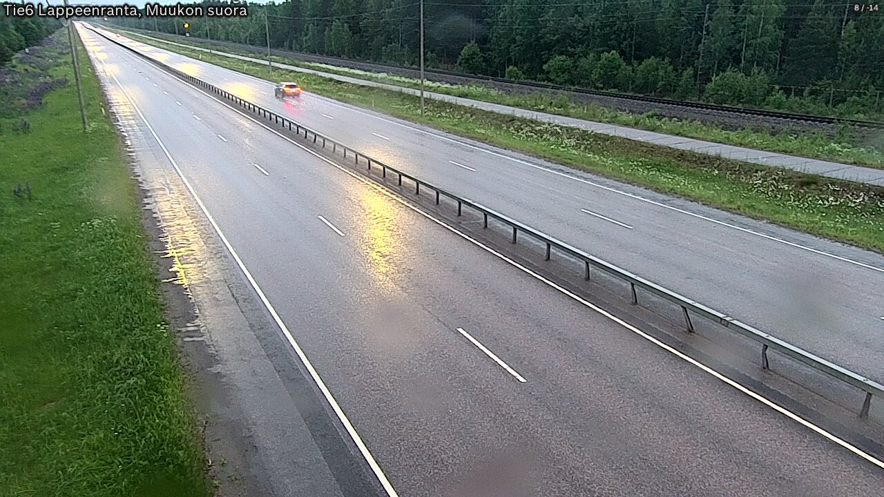 Kelikamerat Kuva Tie 6 Lappeenranta, Muukon suora, Lappeenranta, Etelä-Karjala