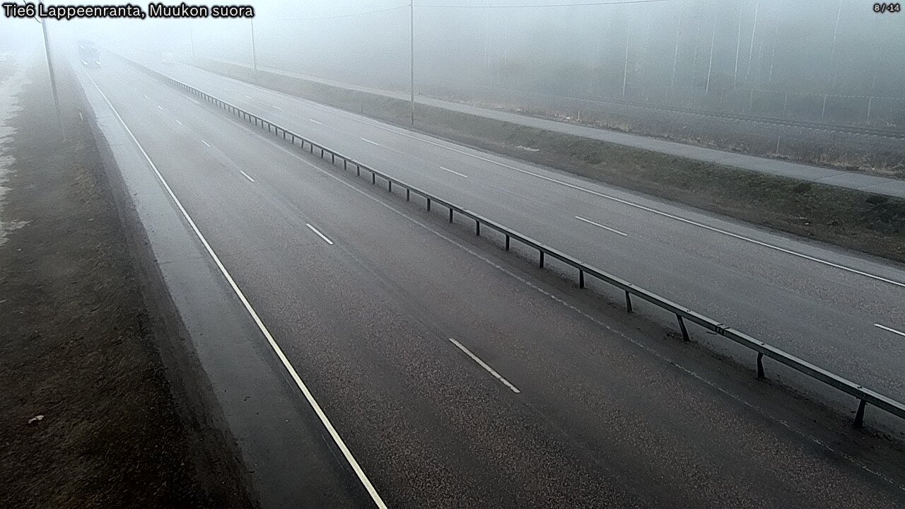 Kelikamerat Kuva Tie 6 Lappeenranta, Muukon suora, Lappeenranta, Etelä-Karjala