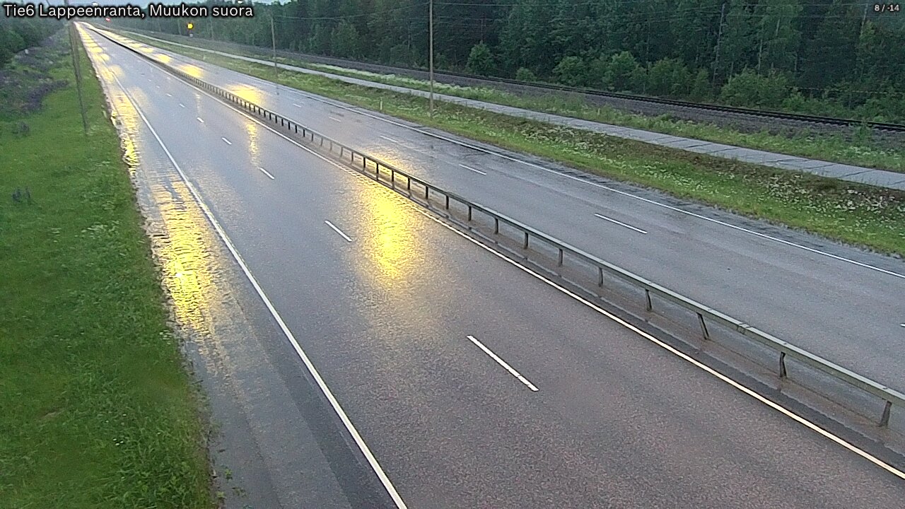Kelikamerat Kuva Tie 6 Lappeenranta, Muukon suora, Lappeenranta, Etelä-Karjala