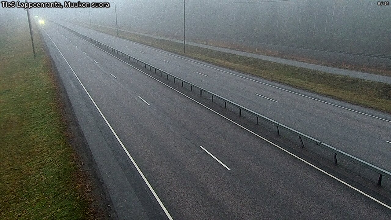 Kelikamerat Kuva Tie 6 Lappeenranta, Muukon suora, Lappeenranta, Etelä-Karjala