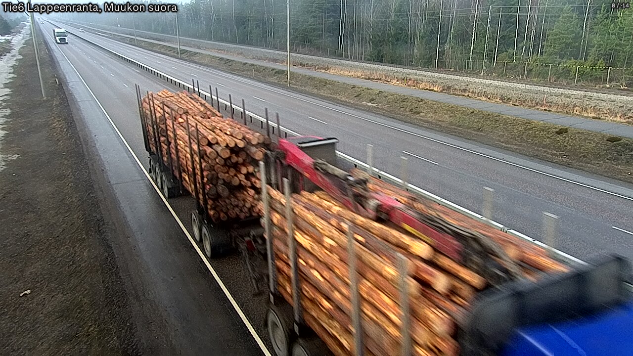 Kelikamerat Kuva Tie 6 Lappeenranta, Muukon suora, Lappeenranta, Etelä-Karjala