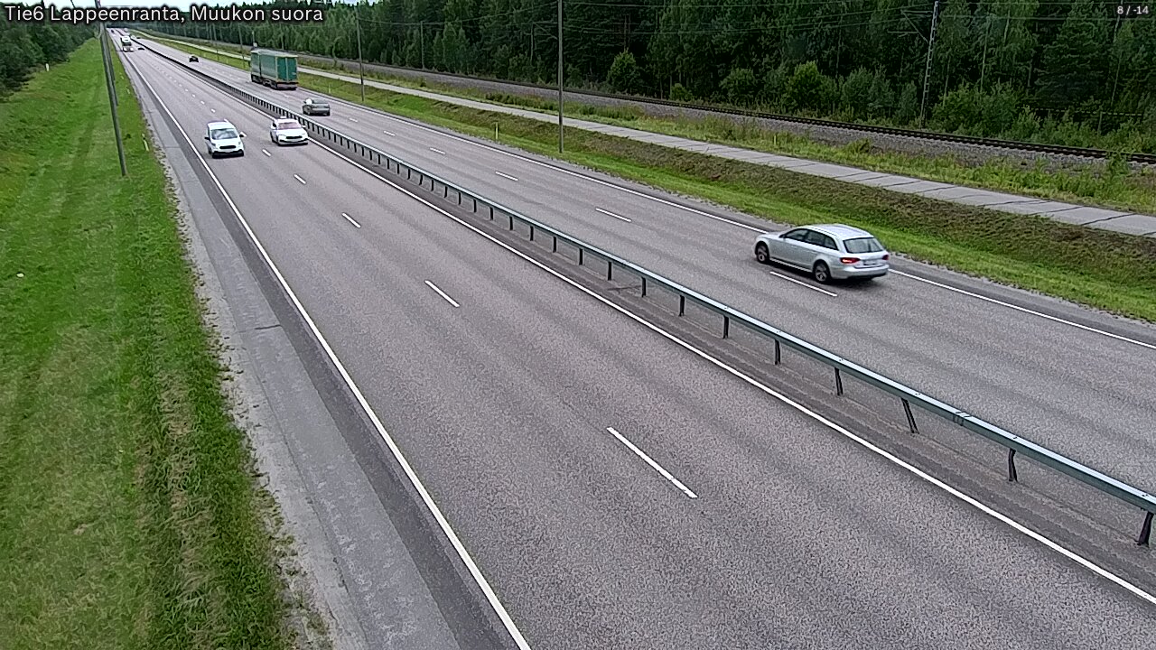 Kelikamerat Kuva Tie 6 Lappeenranta, Muukon suora, Lappeenranta, Etelä-Karjala
