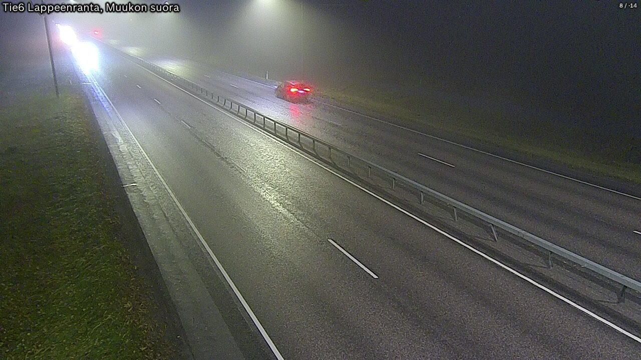 Kelikamerat Kuva Tie 6 Lappeenranta, Muukon suora, Lappeenranta, Etelä-Karjala