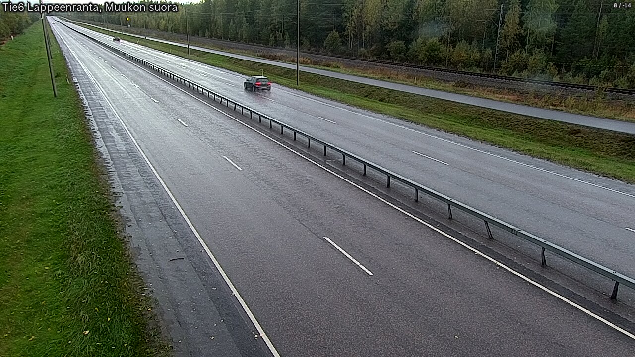 Kelikamerat Kuva Tie 6 Lappeenranta, Muukon suora, Lappeenranta, Etelä-Karjala
