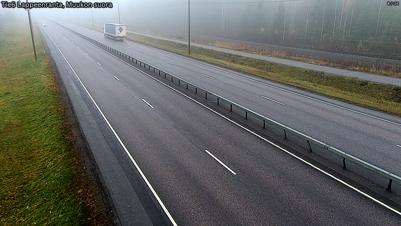 Kelikamerat Kuva Tie 6 Lappeenranta, Muukon suora, Lappeenranta, Etelä-Karjala