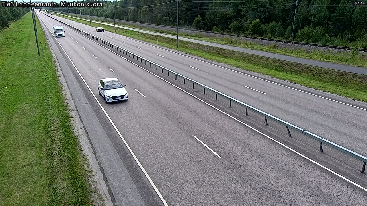 Kelikamerat Kuva Tie 6 Lappeenranta, Muukon suora, Lappeenranta, Etelä-Karjala