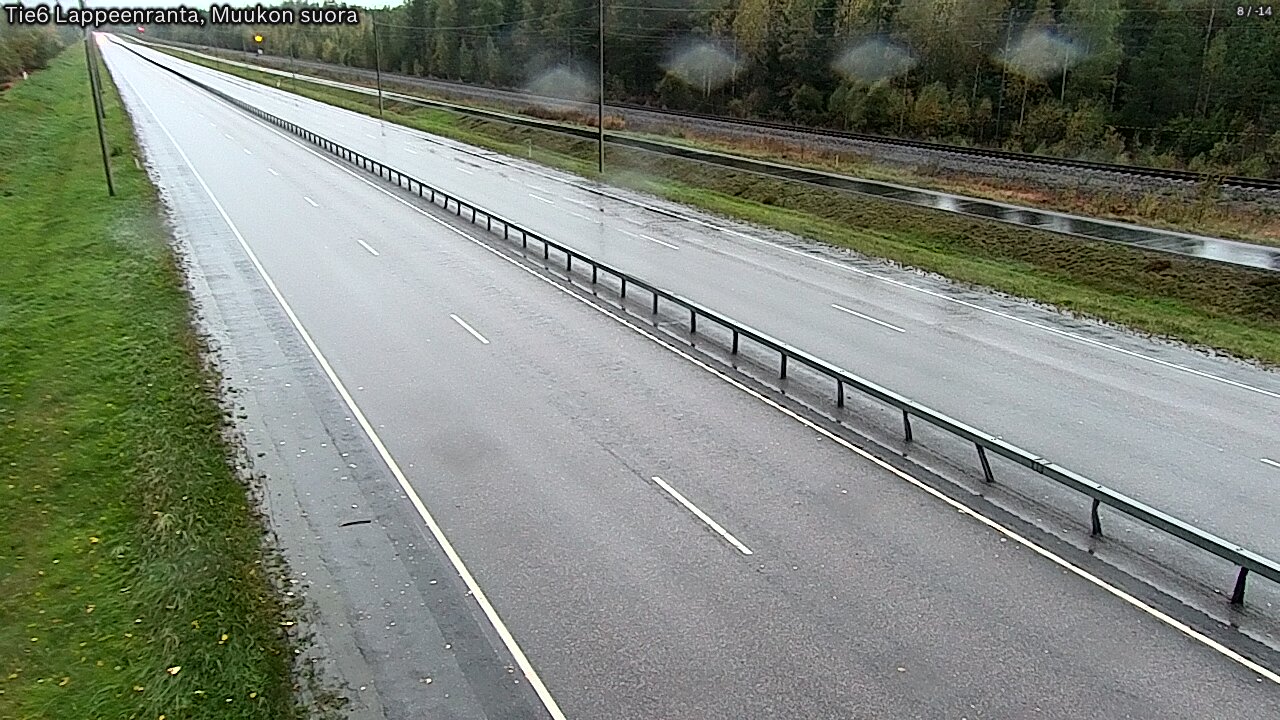 Kelikamerat Kuva Tie 6 Lappeenranta, Muukon suora, Lappeenranta, Etelä-Karjala