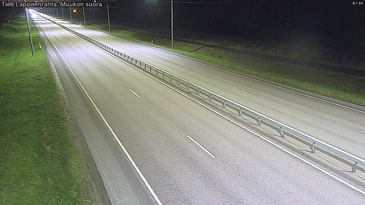 Kelikamerat Kuva Tie 6 Lappeenranta, Muukon suora, Lappeenranta, Etelä-Karjala