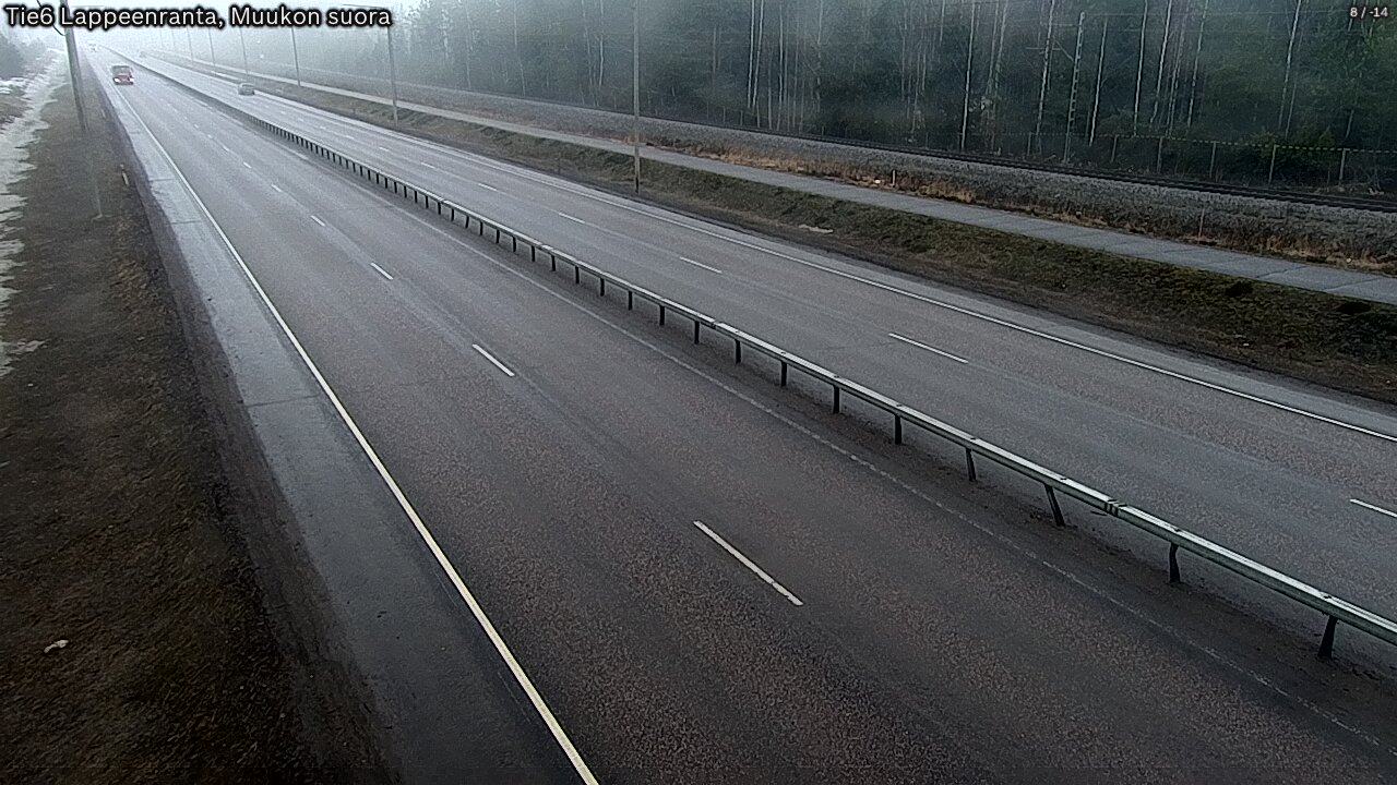 Kelikamerat Kuva Tie 6 Lappeenranta, Muukon suora, Lappeenranta, Etelä-Karjala