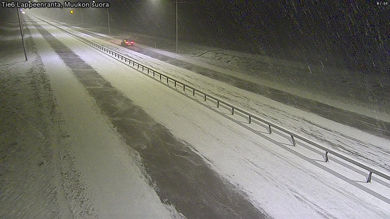 Kelikamerat Kuva Tie 6 Lappeenranta, Muukon suora, Lappeenranta, Etelä-Karjala