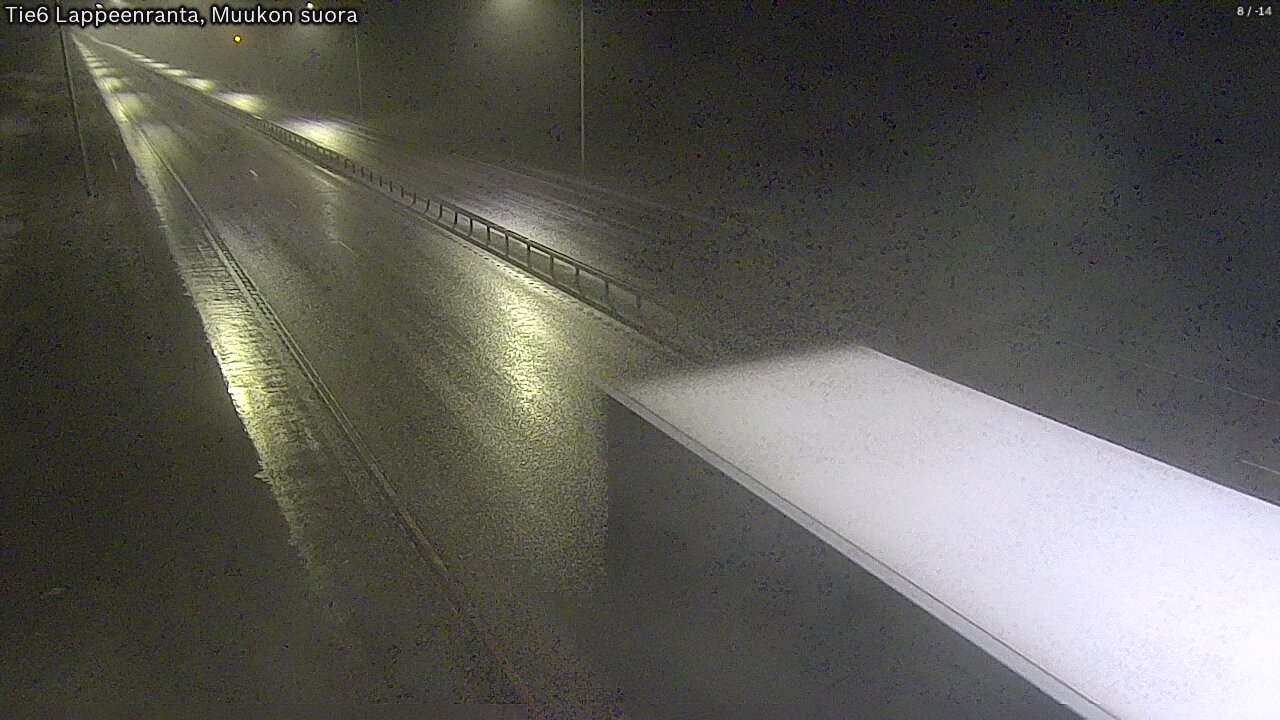 Kelikamerat Kuva Tie 6 Lappeenranta, Muukon suora, Lappeenranta, Etelä-Karjala