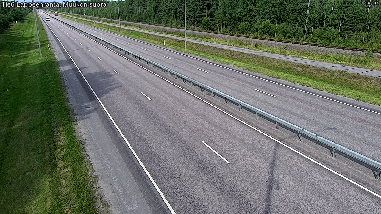 Kelikamerat Kuva Tie 6 Lappeenranta, Muukon suora, Lappeenranta, Etelä-Karjala