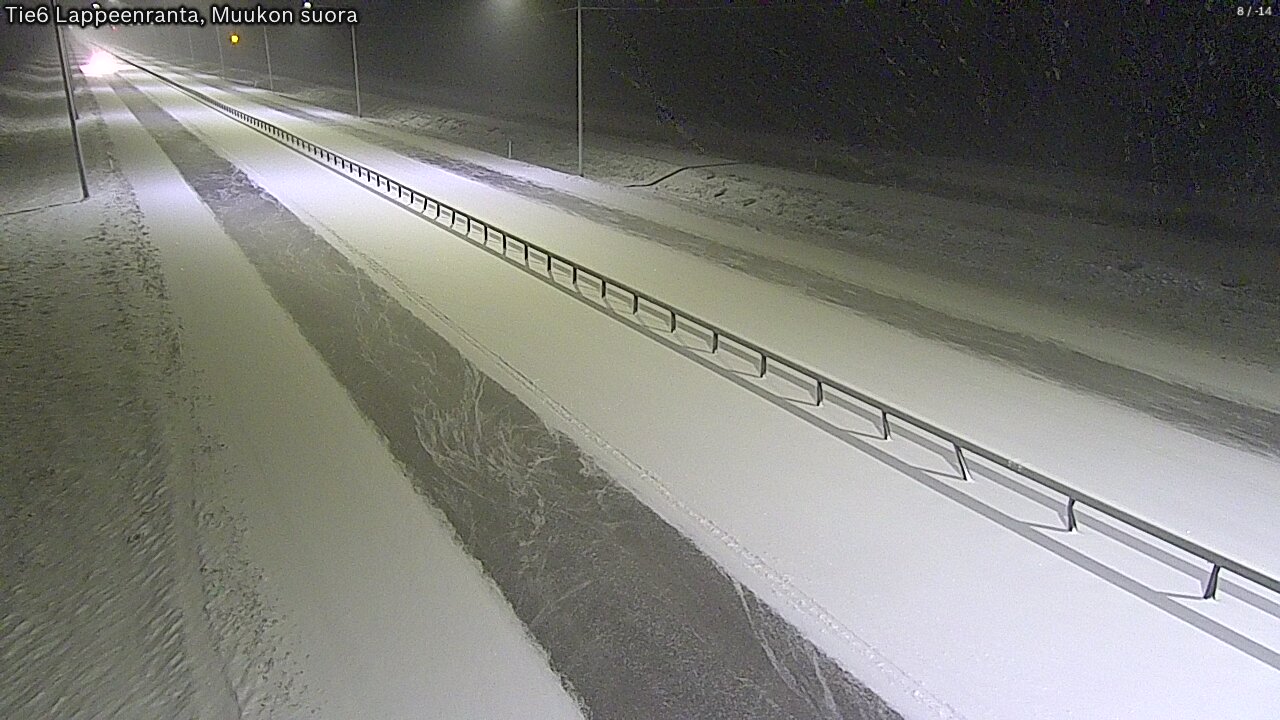 Kelikamerat Kuva Tie 6 Lappeenranta, Muukon suora, Lappeenranta, Etelä-Karjala