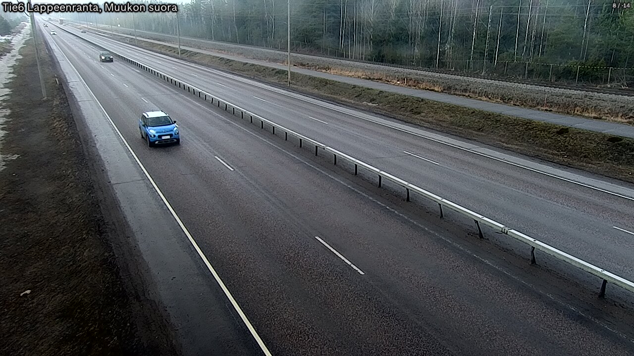 Kelikamerat Kuva Tie 6 Lappeenranta, Muukon suora, Lappeenranta, Etelä-Karjala