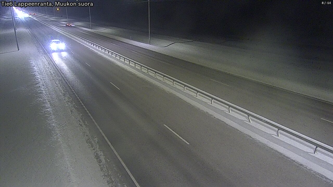 Kelikamerat Kuva Tie 6 Lappeenranta, Muukon suora, Lappeenranta, Etelä-Karjala