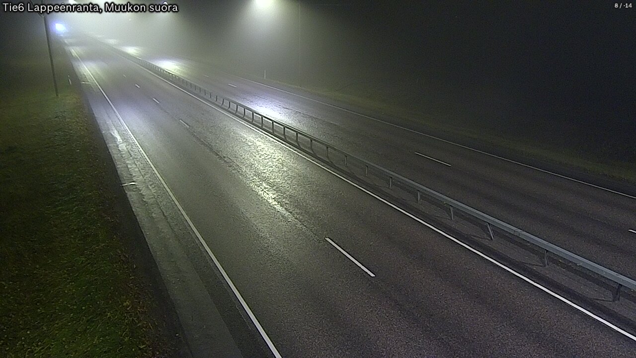 Kelikamerat Kuva Tie 6 Lappeenranta, Muukon suora, Lappeenranta, Etelä-Karjala