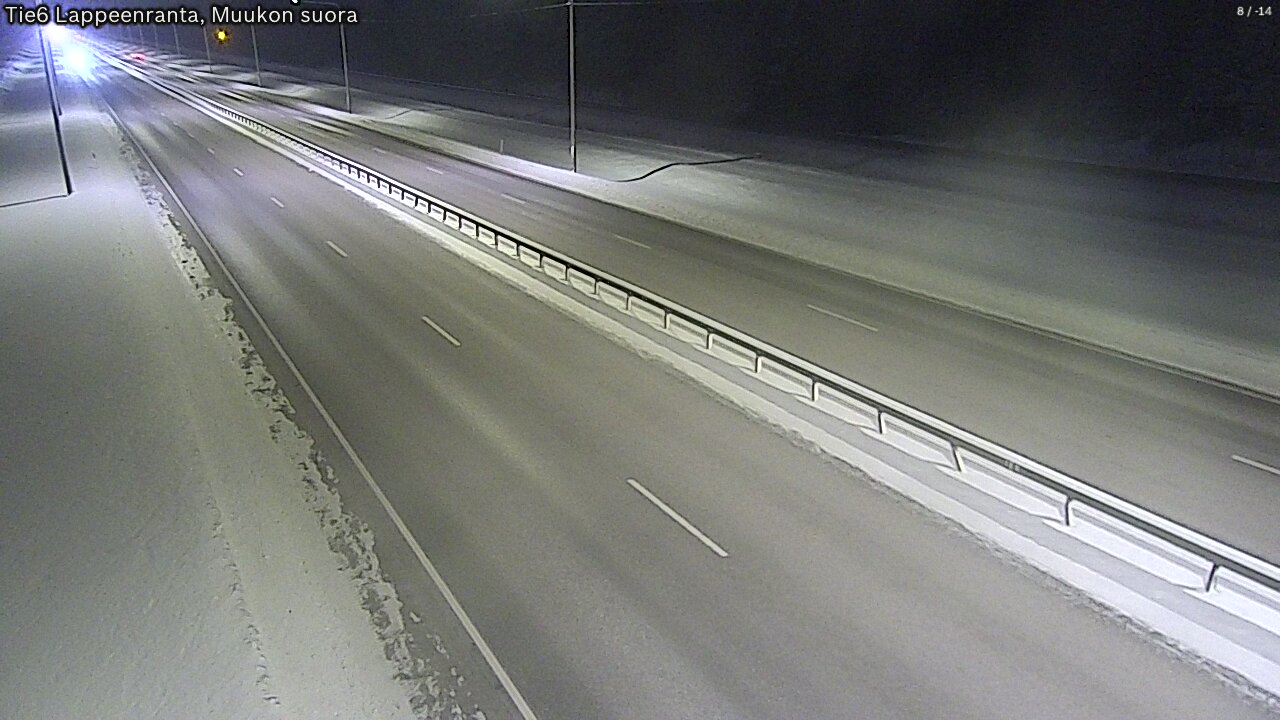 Kelikamerat Kuva Tie 6 Lappeenranta, Muukon suora, Lappeenranta, Etelä-Karjala