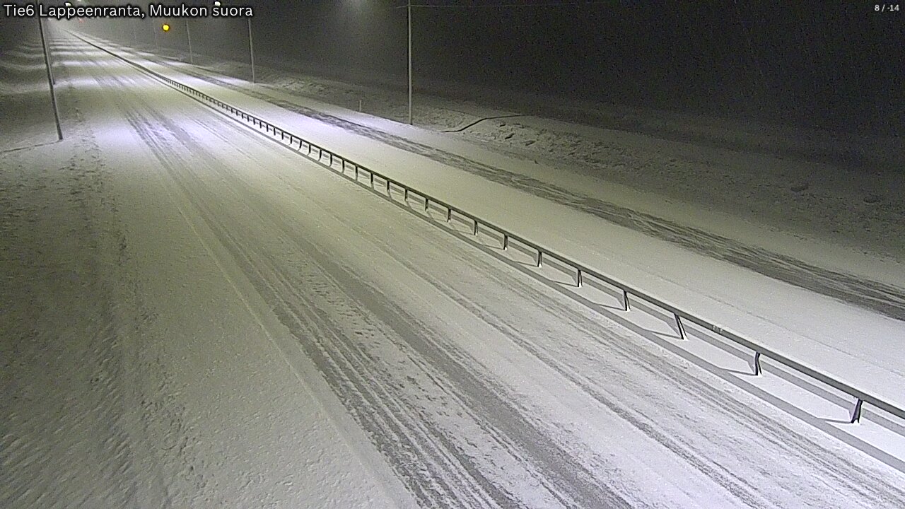 Kelikamerat Kuva Tie 6 Lappeenranta, Muukon suora, Lappeenranta, Etelä-Karjala