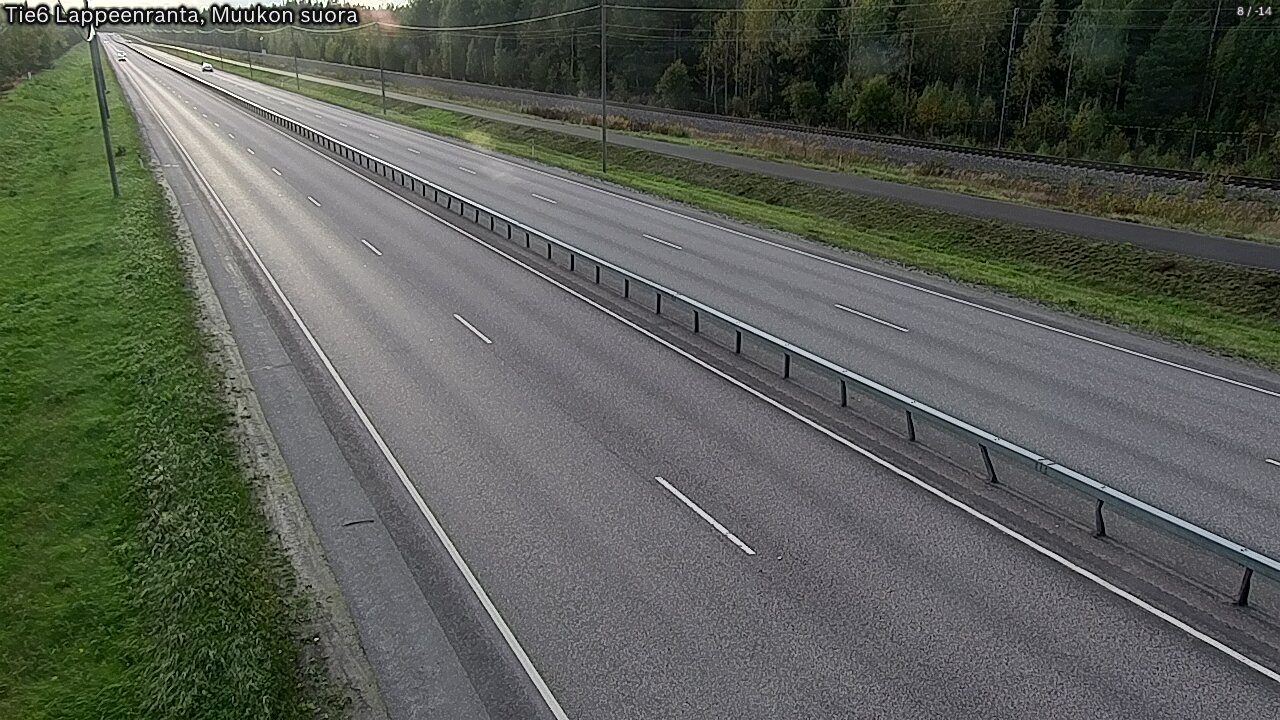 Kelikamerat Kuva Tie 6 Lappeenranta, Muukon suora, Lappeenranta, Etelä-Karjala