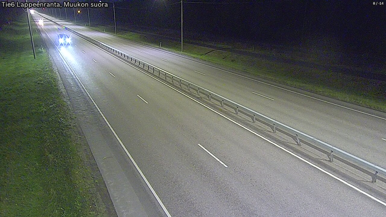 Kelikamerat Kuva Tie 6 Lappeenranta, Muukon suora, Lappeenranta, Etelä-Karjala