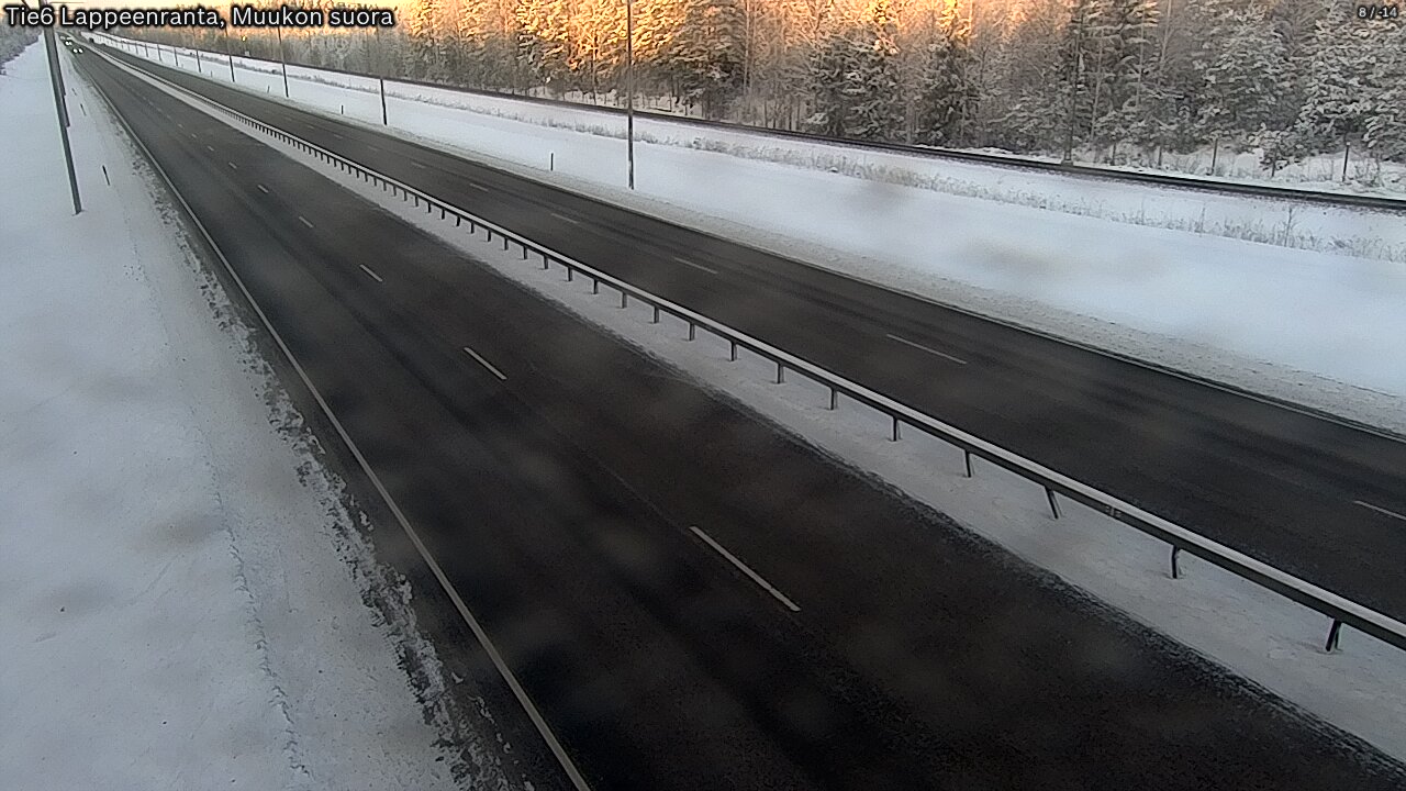 Kelikamerat Kuva Tie 6 Lappeenranta, Muukon suora, Lappeenranta, Etelä-Karjala