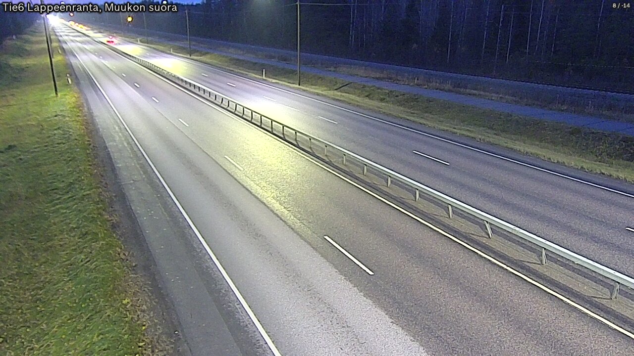 Kelikamerat Kuva Tie 6 Lappeenranta, Muukon suora, Lappeenranta, Etelä-Karjala