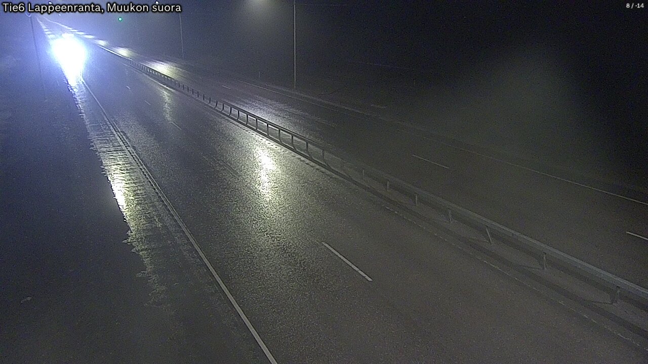 Kelikamerat Kuva Tie 6 Lappeenranta, Muukon suora, Lappeenranta, Etelä-Karjala