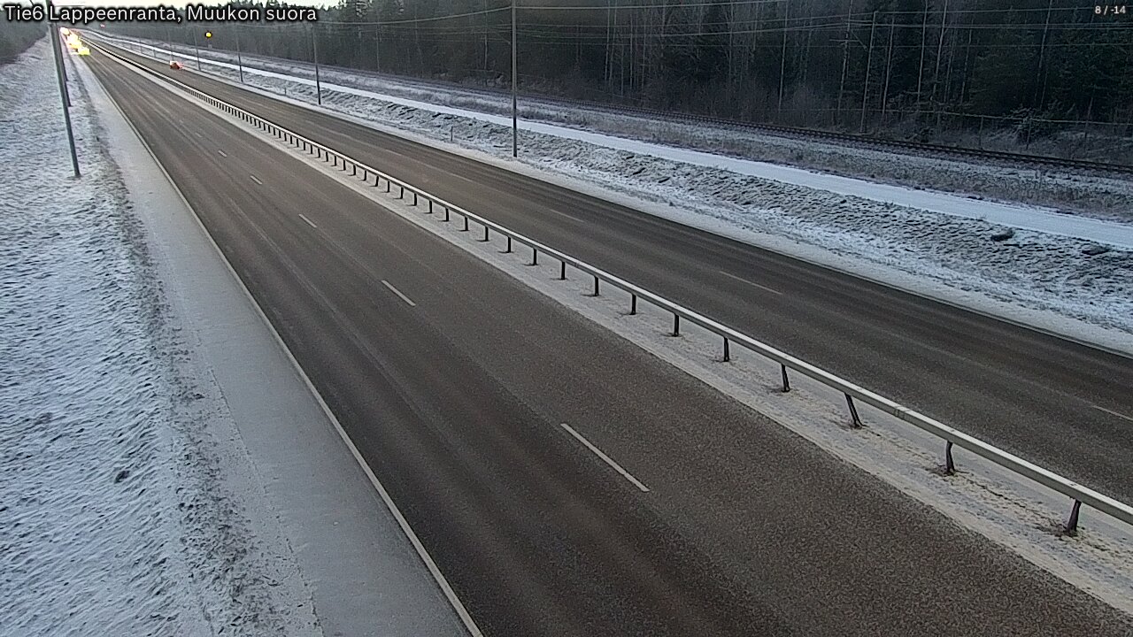 Kelikamerat Kuva Tie 6 Lappeenranta, Muukon suora, Lappeenranta, Etelä-Karjala