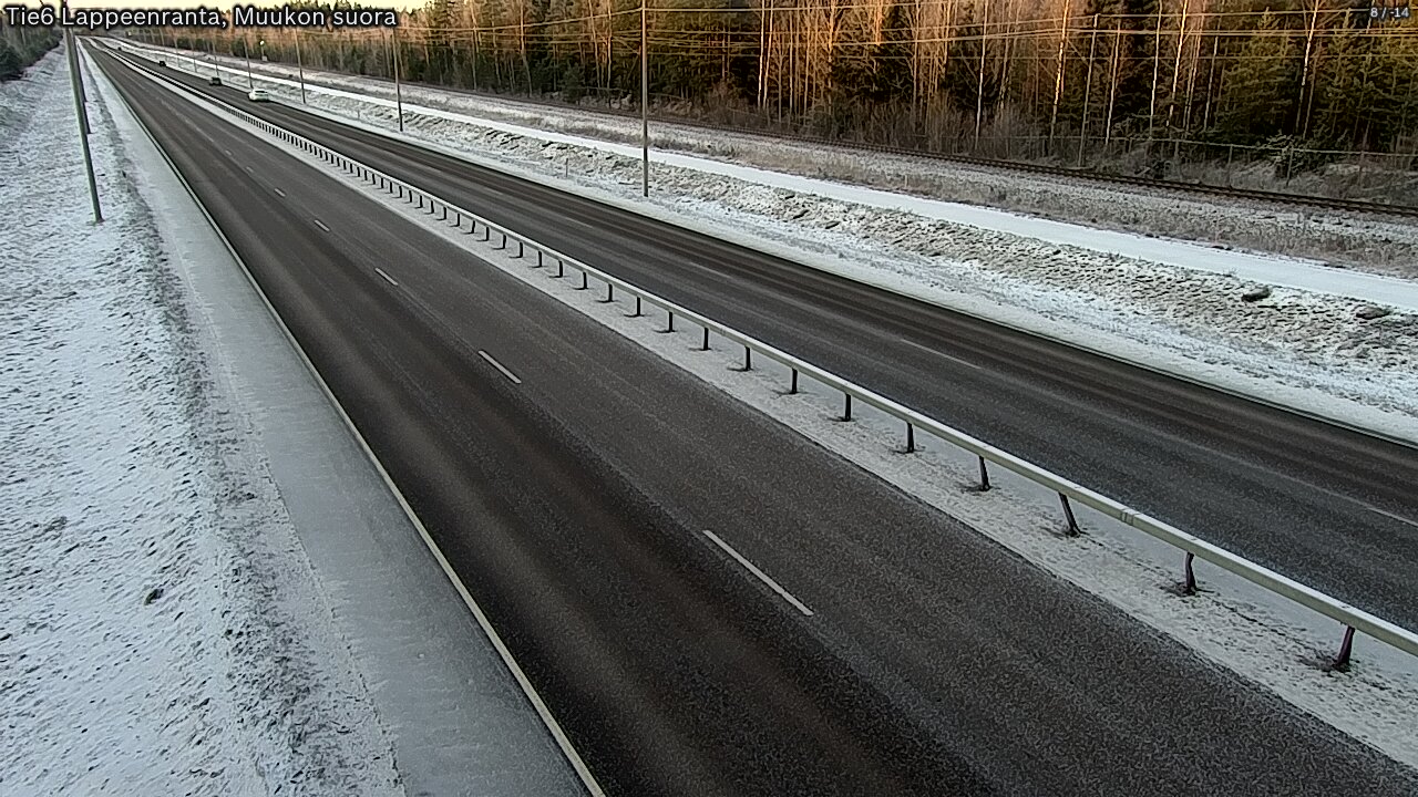 Kelikamerat Kuva Tie 6 Lappeenranta, Muukon suora, Lappeenranta, Etelä-Karjala