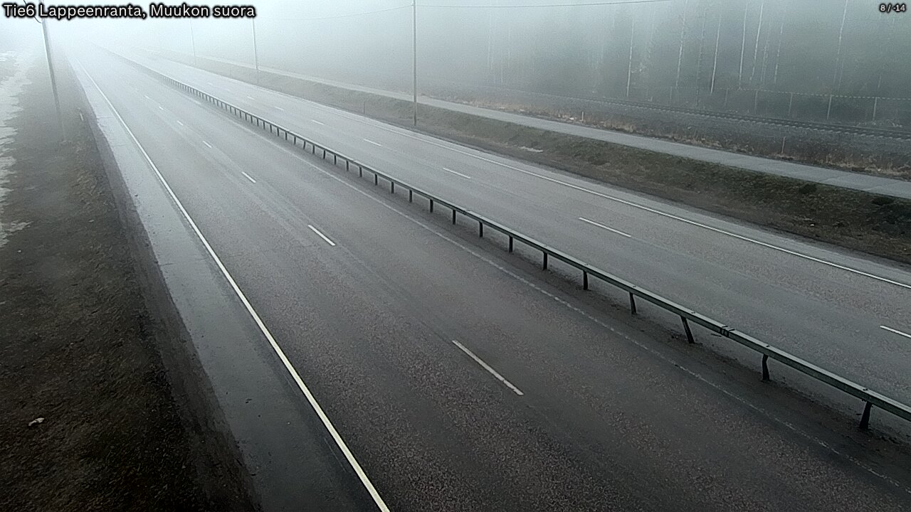 Kelikamerat Kuva Tie 6 Lappeenranta, Muukon suora, Lappeenranta, Etelä-Karjala