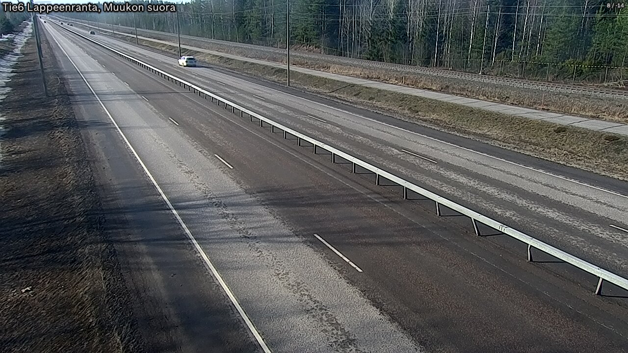 Kelikamerat Kuva Tie 6 Lappeenranta, Muukon suora, Lappeenranta, Etelä-Karjala