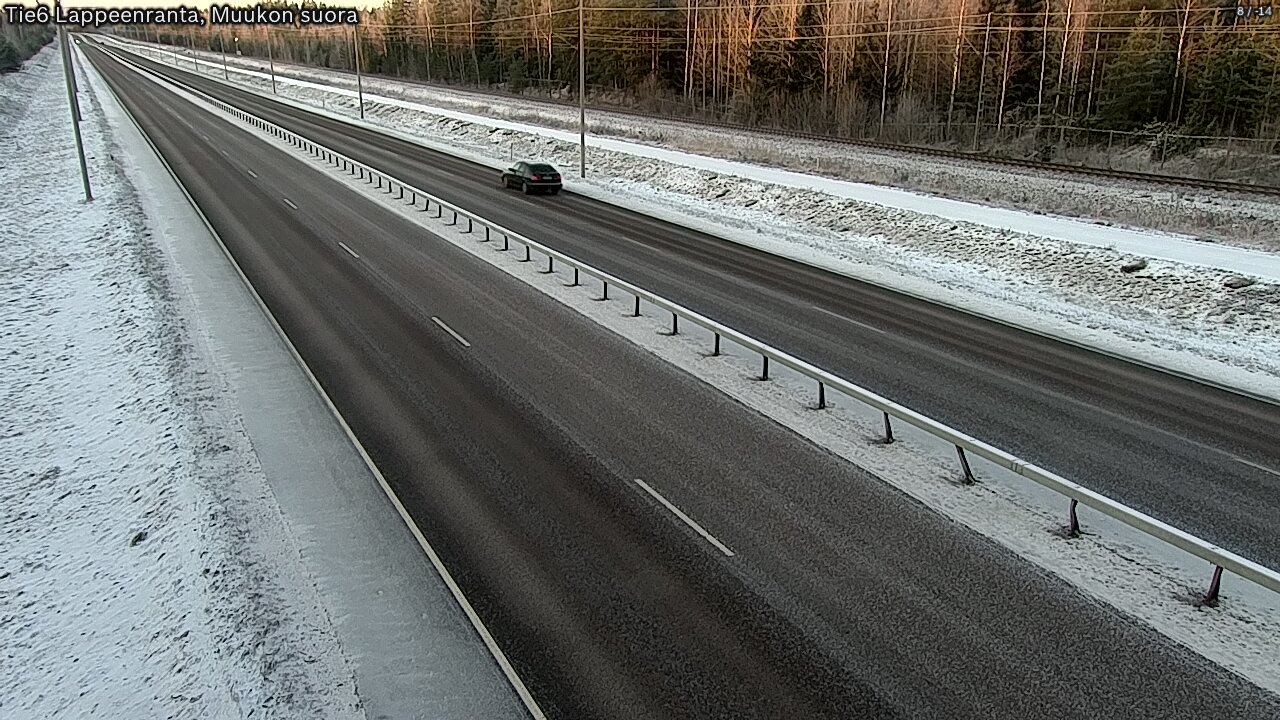 Kelikamerat Kuva Tie 6 Lappeenranta, Muukon suora, Lappeenranta, Etelä-Karjala