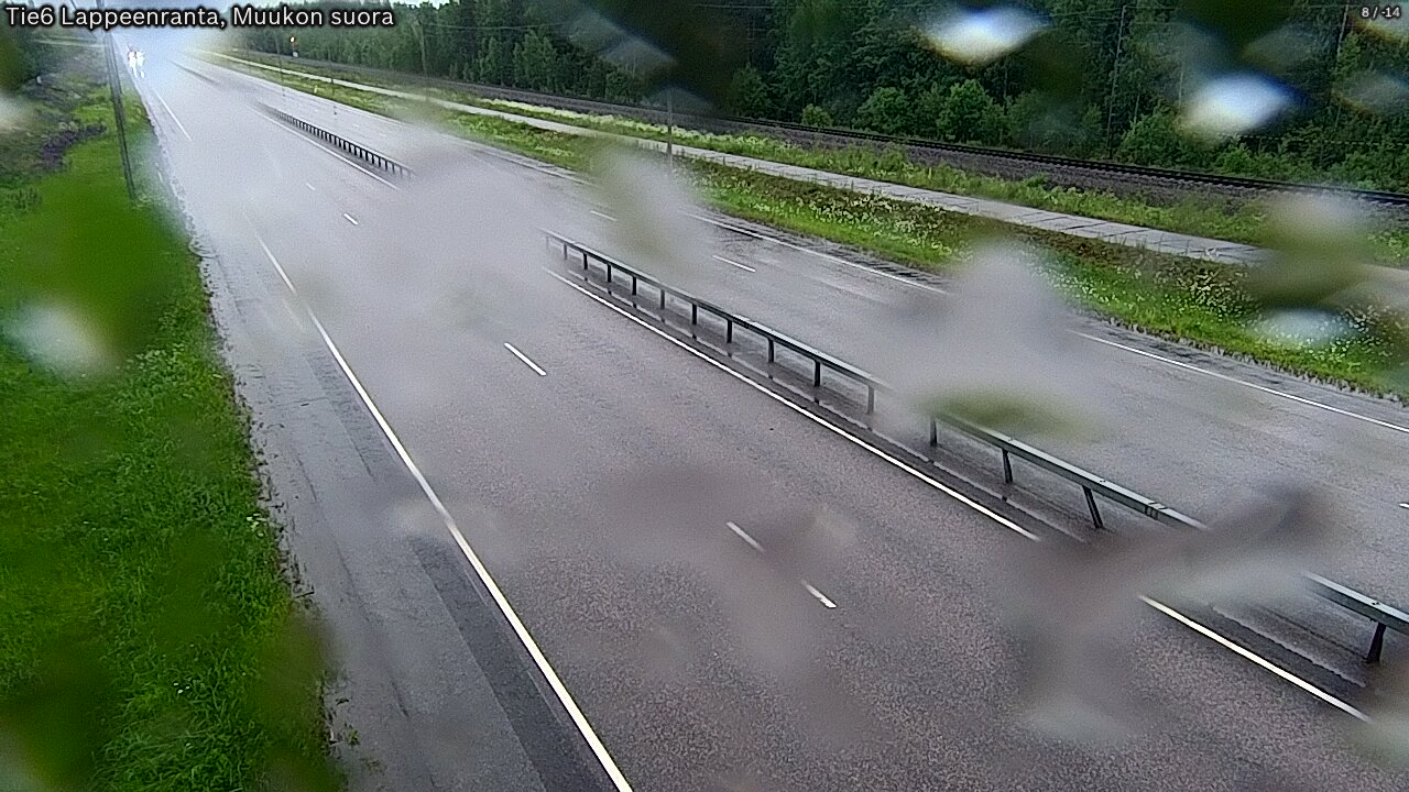 Kelikamerat Kuva Tie 6 Lappeenranta, Muukon suora, Lappeenranta, Etelä-Karjala