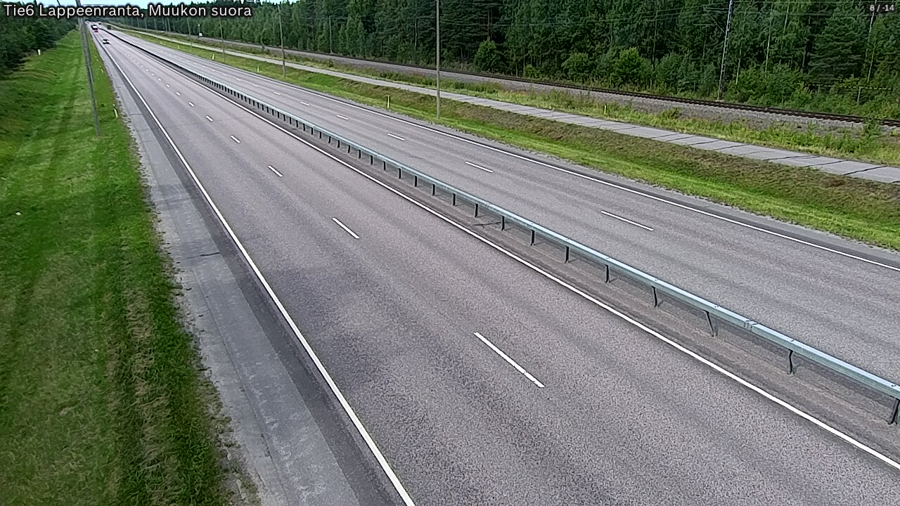 Kelikamerat Kuva Tie 6 Lappeenranta, Muukon suora, Lappeenranta, Etelä-Karjala