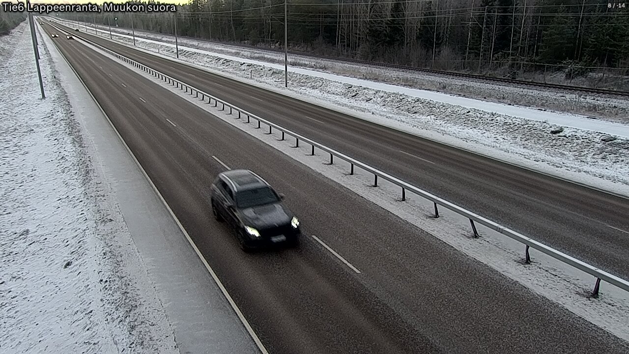 Kelikamerat Kuva Tie 6 Lappeenranta, Muukon suora, Lappeenranta, Etelä-Karjala