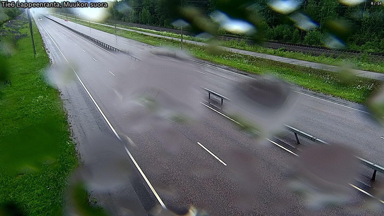 Kelikamerat Kuva Tie 6 Lappeenranta, Muukon suora, Lappeenranta, Etelä-Karjala