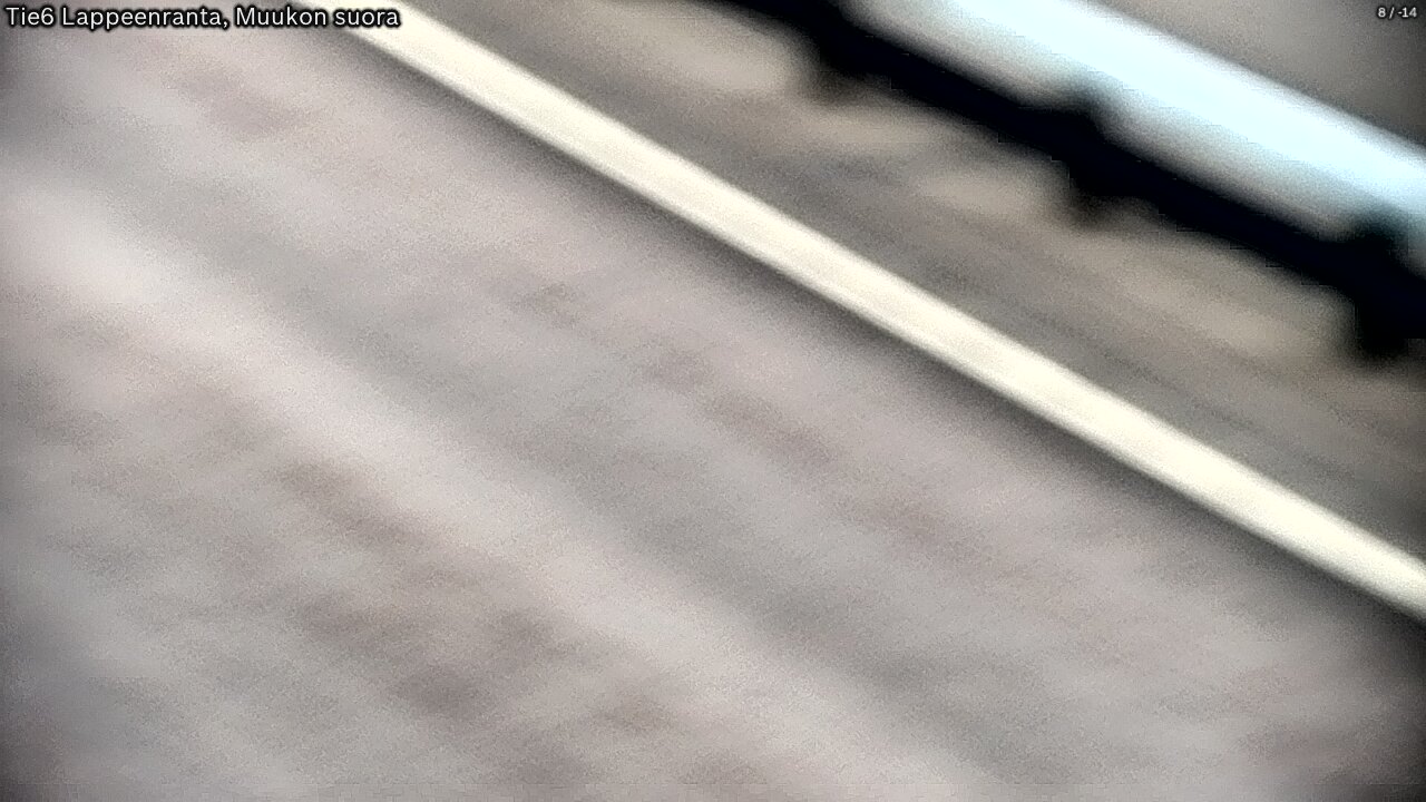 Weather Camera Image Tie 6 Villmanstrand, Muukko rakan, Lappeenranta, Etelä-Karjala